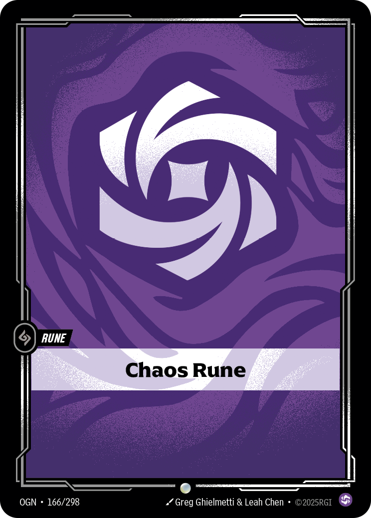 Chaos Rune Riftbound Card | riftDecks.com