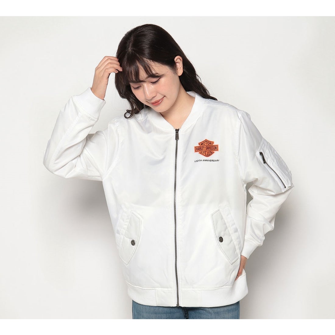 120周年記念ボンバージャケット -ハーレーダビッドソン公式オンライン