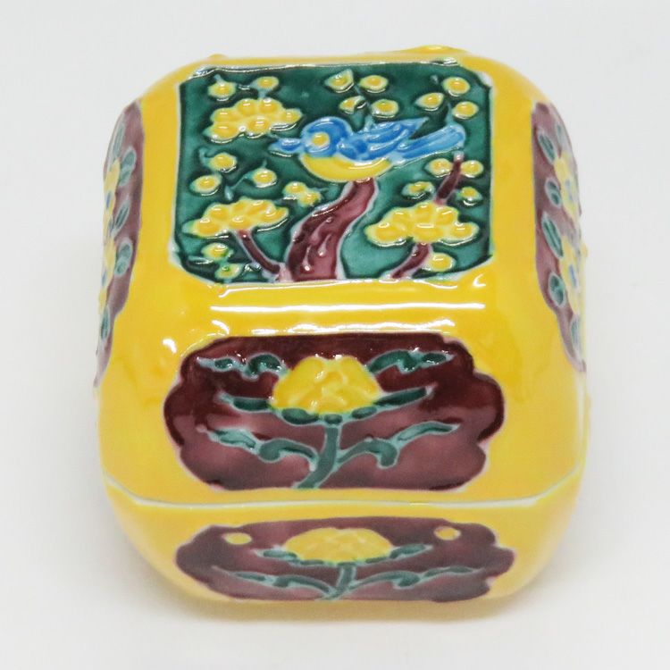 茶道具 額梅 香合・高野昭阿弥（京都市）