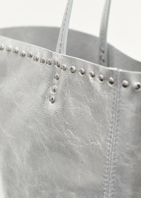 バッグ レザースタッズトート – レイジースーザン オンラインストア