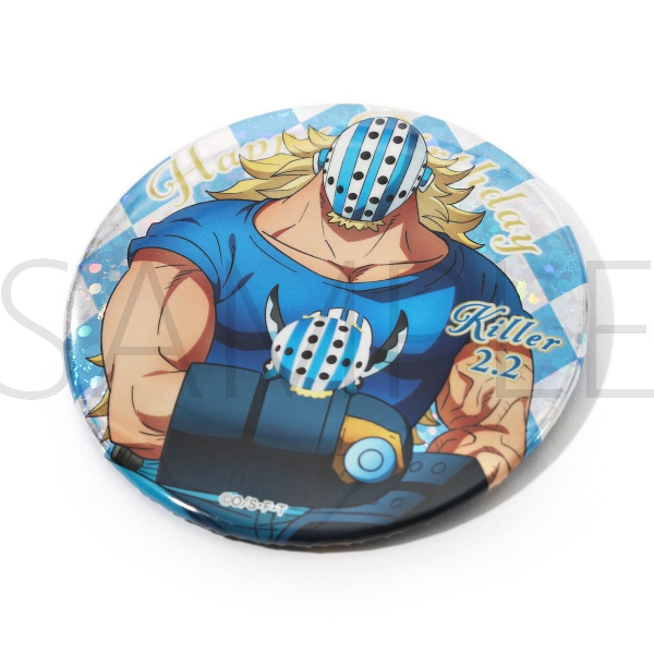 ワンピース】ワンピース バースデーホログラム缶バッジ[2.2 キラー