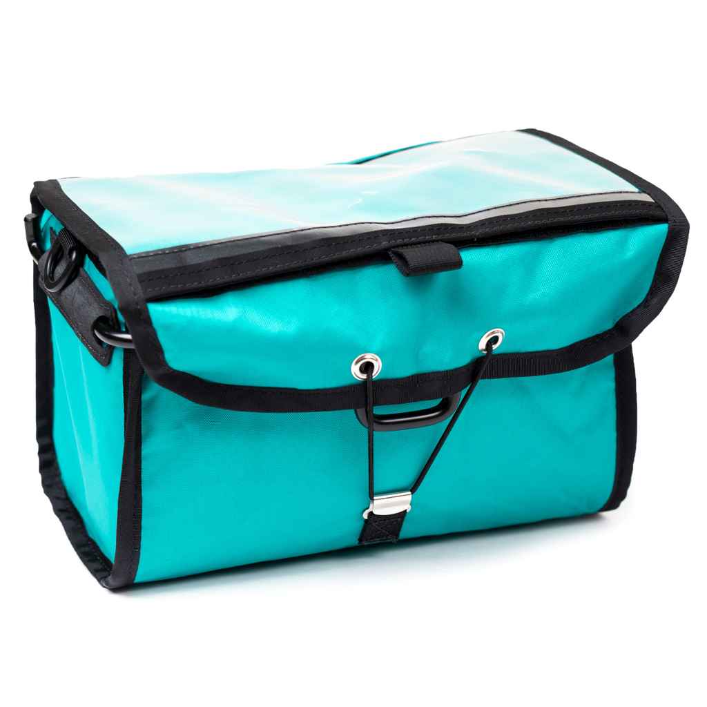 SWIFT INDUSTRIES* paloma handlebar bag (ecopak/teal) - BLUE LUG