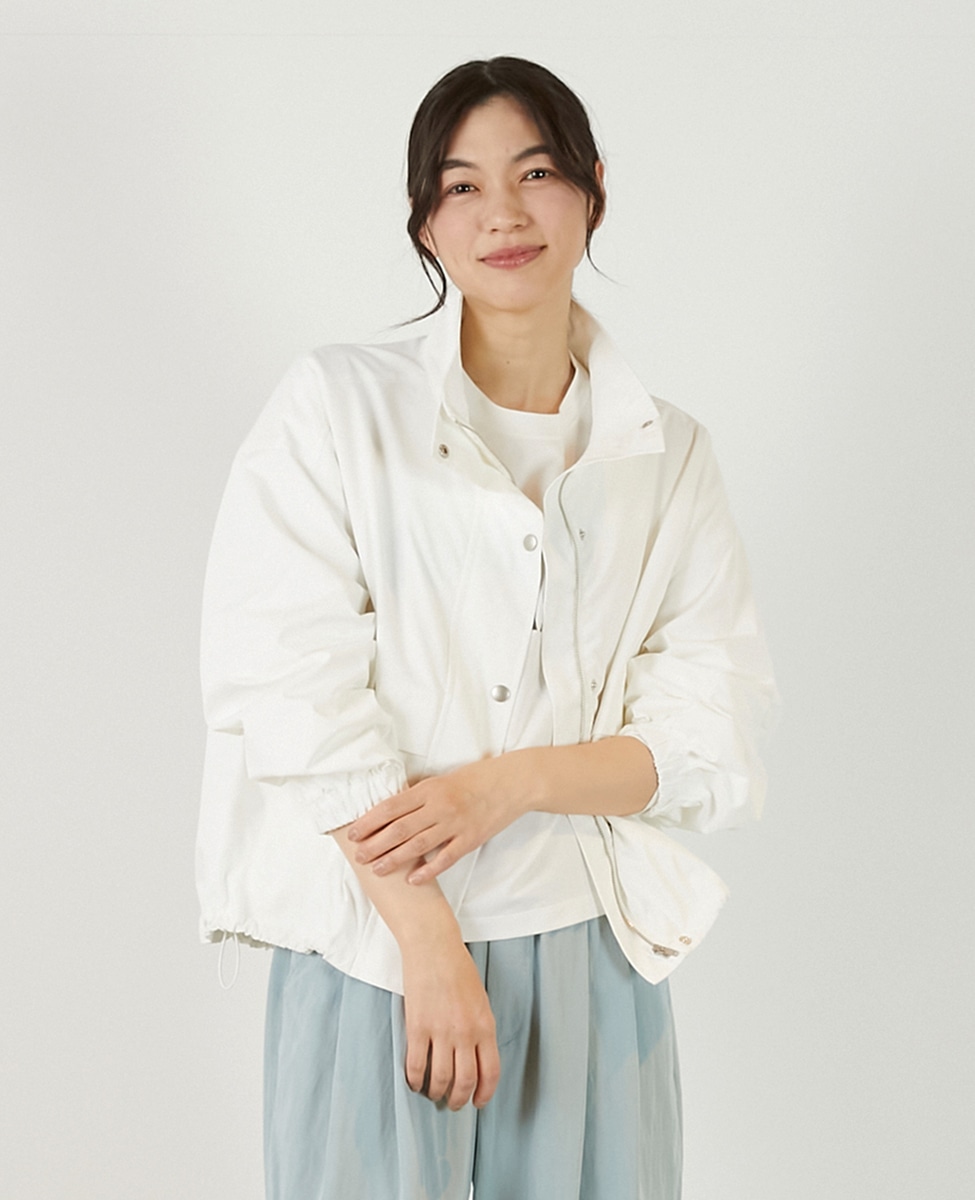 アソートスタンドカラーZIPブルゾン】｜MELROSE CLAIRE（メルローズ