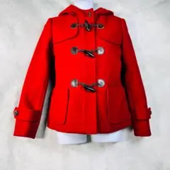 2026年最新】BURBERRY BLUE LABEL カラー：レッド系 ダッフルコートの