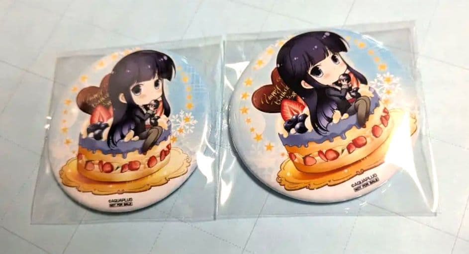 WHITE ALBUM2　コラボカフェ　冬馬かずさ　バースデー 缶バッジ　２個 WHITE ALBUM2 Live 15th 缶バッジ 冬馬かずさ - メルカリ