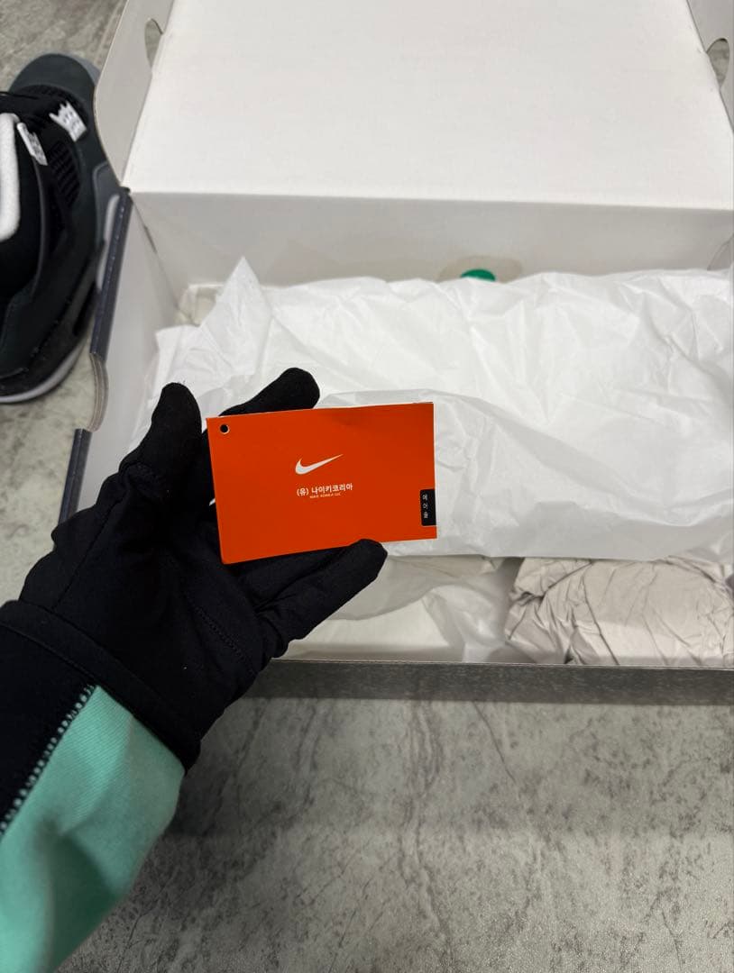 Nike Air Jordan 4 Retro \"Fear\" 27.5cm 新品