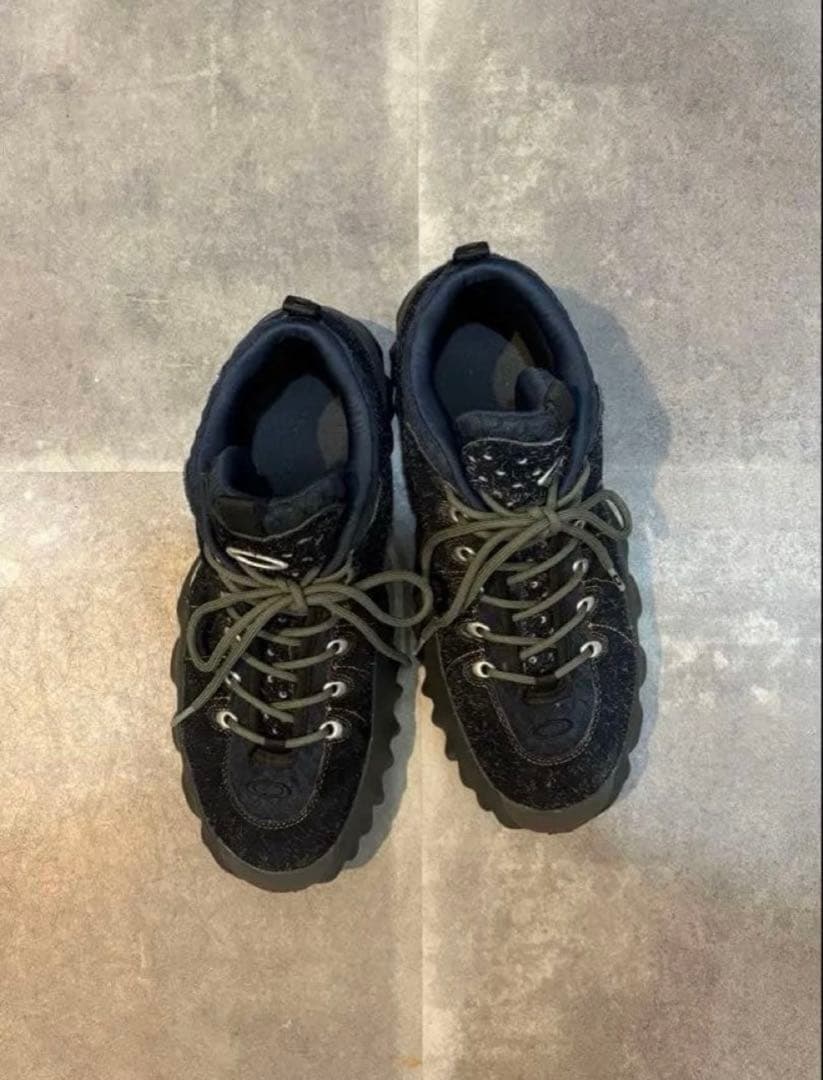 靴 Oakley Factory Team SUEDE EDGE BOOT Oakley Oakley Factory Team Suede Edge Boot - Hairy Blue Graphite