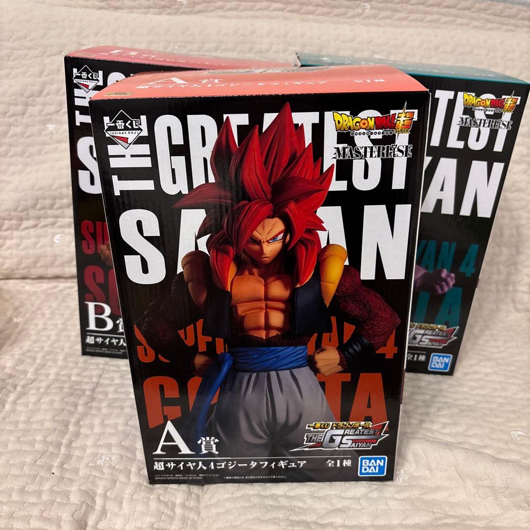 ドラゴンボールGT 一番くじ　フィギュアセット　黄金大猿 ラストワン賞は30cmの「黄金大猿悟空」！ 「ドラゴンボール」の一番