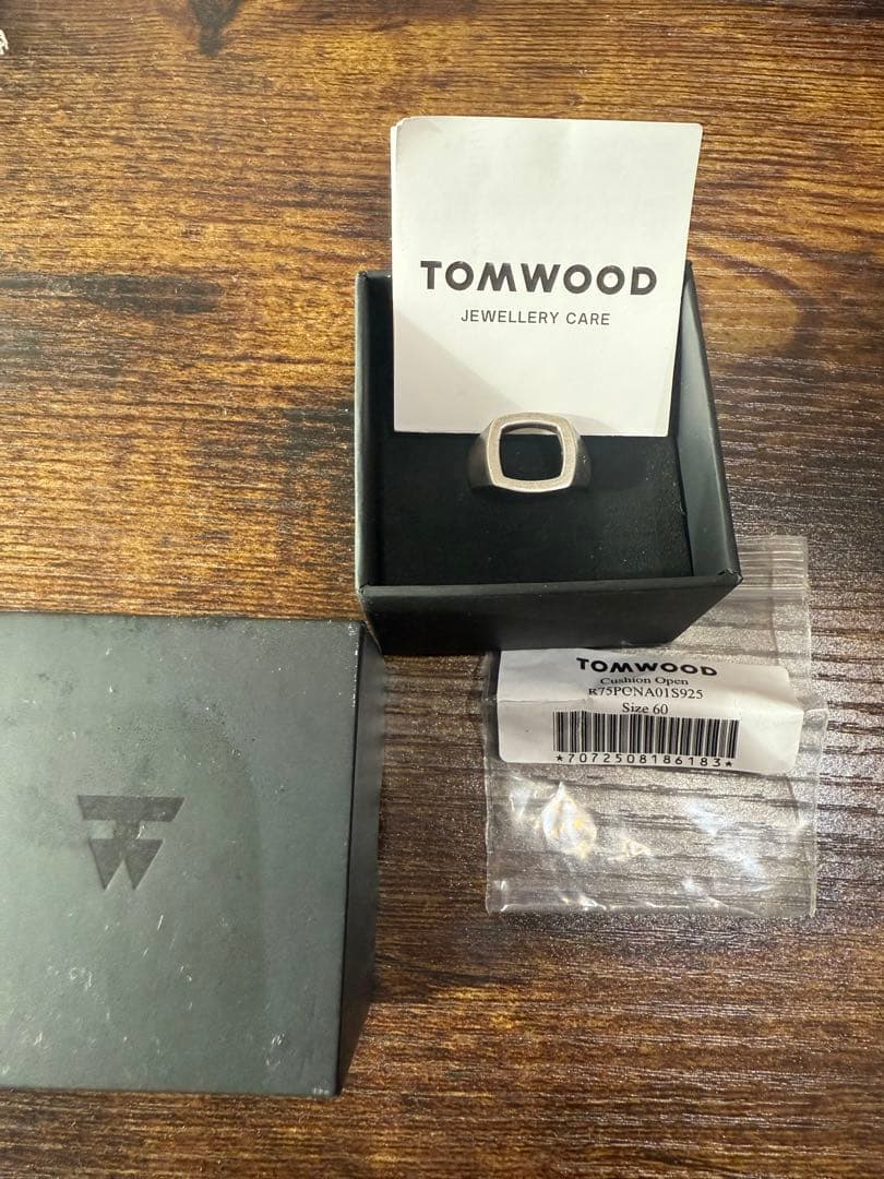 []TOMWOOD トムウッド　クッションオープンリング　60