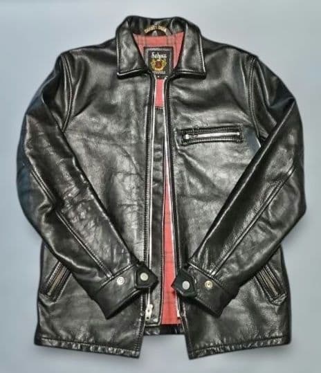 Schott ショット / トラッカージャケット シングルライダース 黒 M