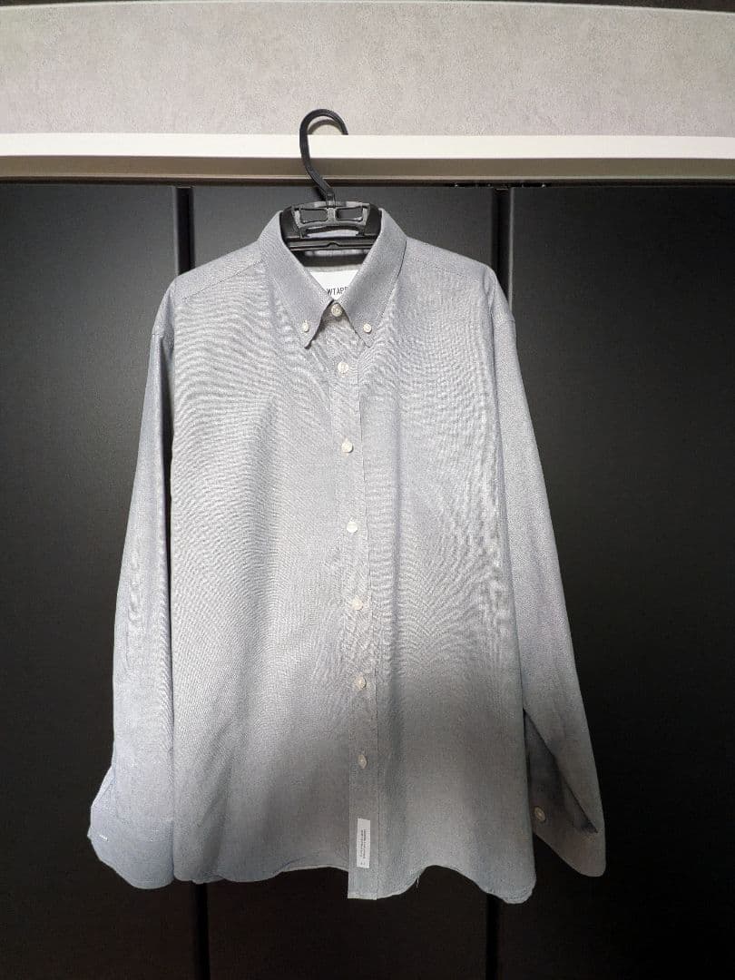 WTAPS　BD01/LS/CTPL.OXFORD 長袖シャツ