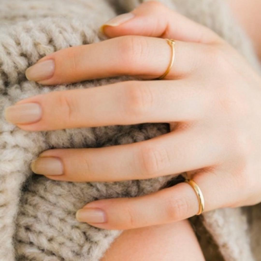 U ×MIRAI.M 10K ピンキーリング ゴールド サイズ3