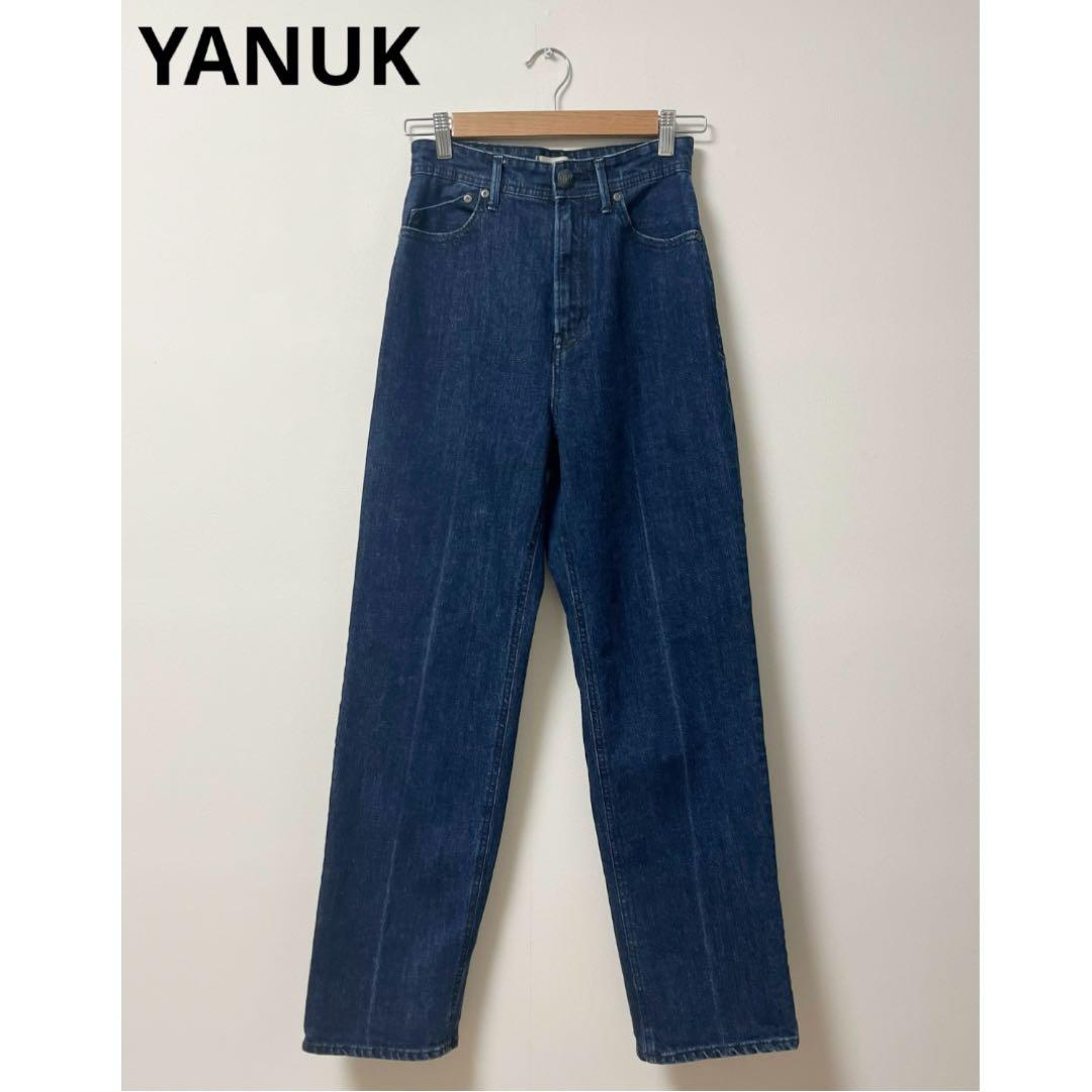 YANUK　Lea　デニム　レディース　24　ハイウエスト　ストレート　ヤヌーク YANUK（ヤヌーク） ジーンズ デニム デニムパンツ LEA ハイウエスト