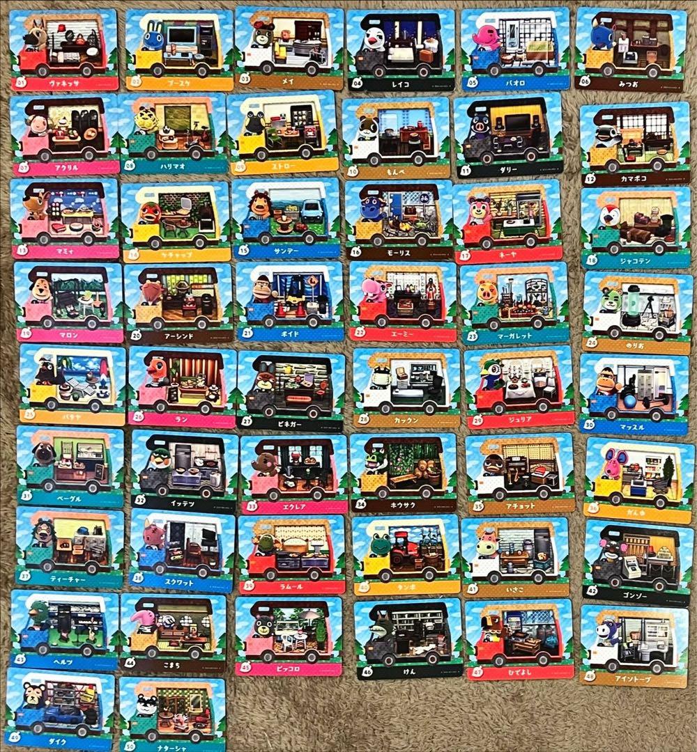 amiiboカード＋　全50種コンプ