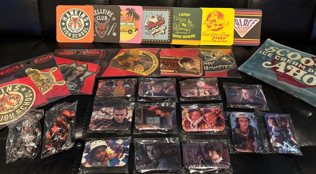 新品 美品 ストレンジャー・シングス グッズ まとめセット 男性チームアクリルグッズ Bセット Stranger Things（ストレンジャー