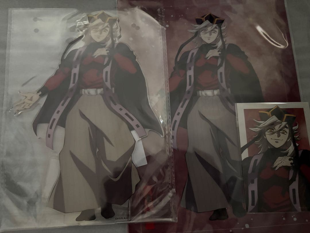 アニプレックスオンラインくじ 鬼滅の刃 C賞 童磨ビッグアクスタ　おまけ付