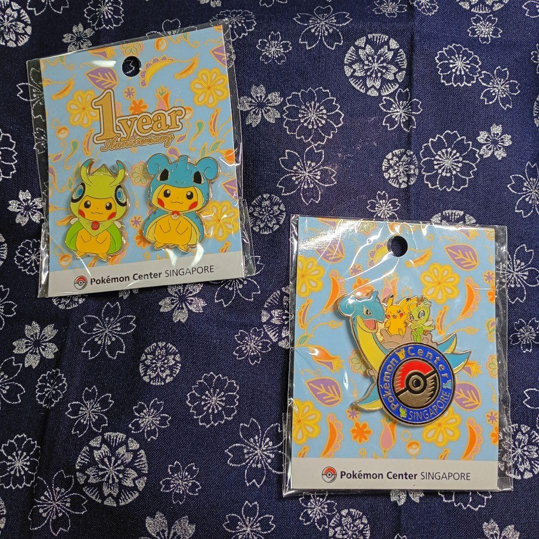 ポケモンセンター ピンバッジset シンガポール - メルカリ