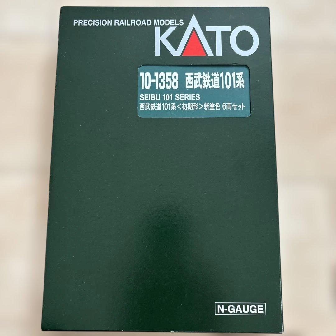 nゲージ kato 10-1358 西武鉄道　101系　新塗色　6両セット