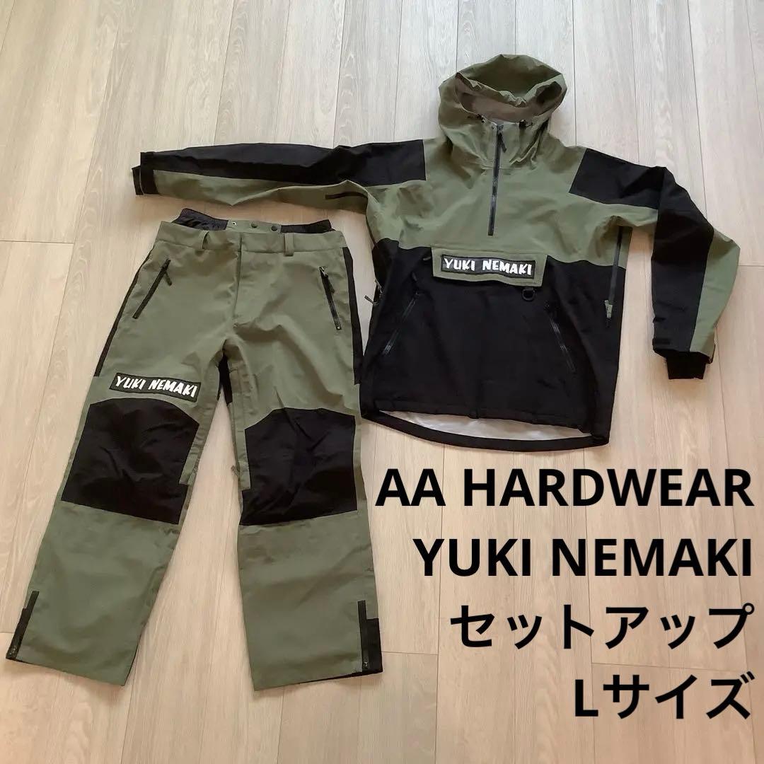 043 YUKI NEMAKI スノーボードウエアーセットアップL上下セット