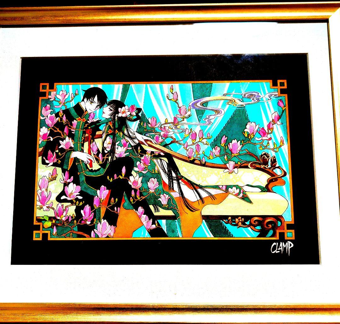 xxxHOLiC　複製原画 CLAMP展限定】xxxHOLiC壱原侑子セット（イラストカード＆ステッカー