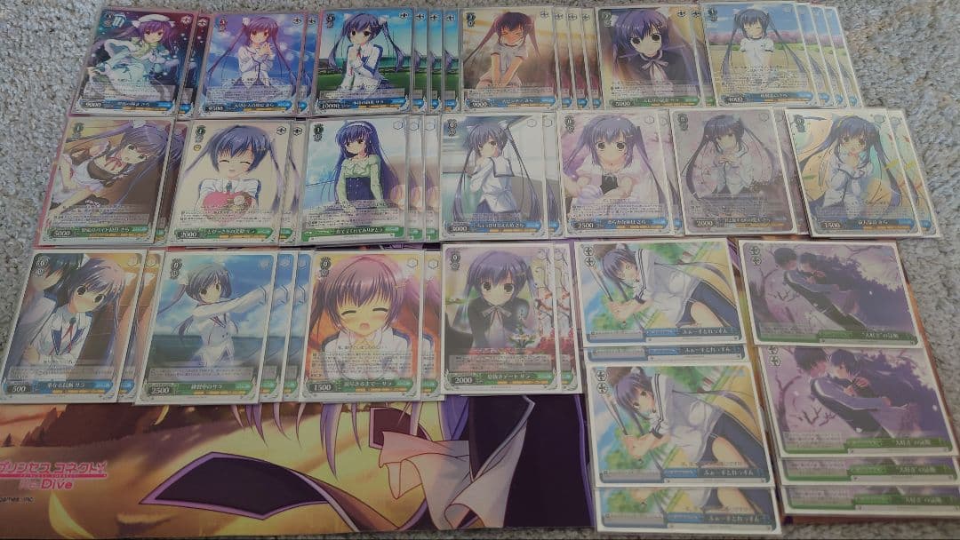 ヴァイスシュヴァルツ ダ・カーポIII さら単デッキ(青・緑)