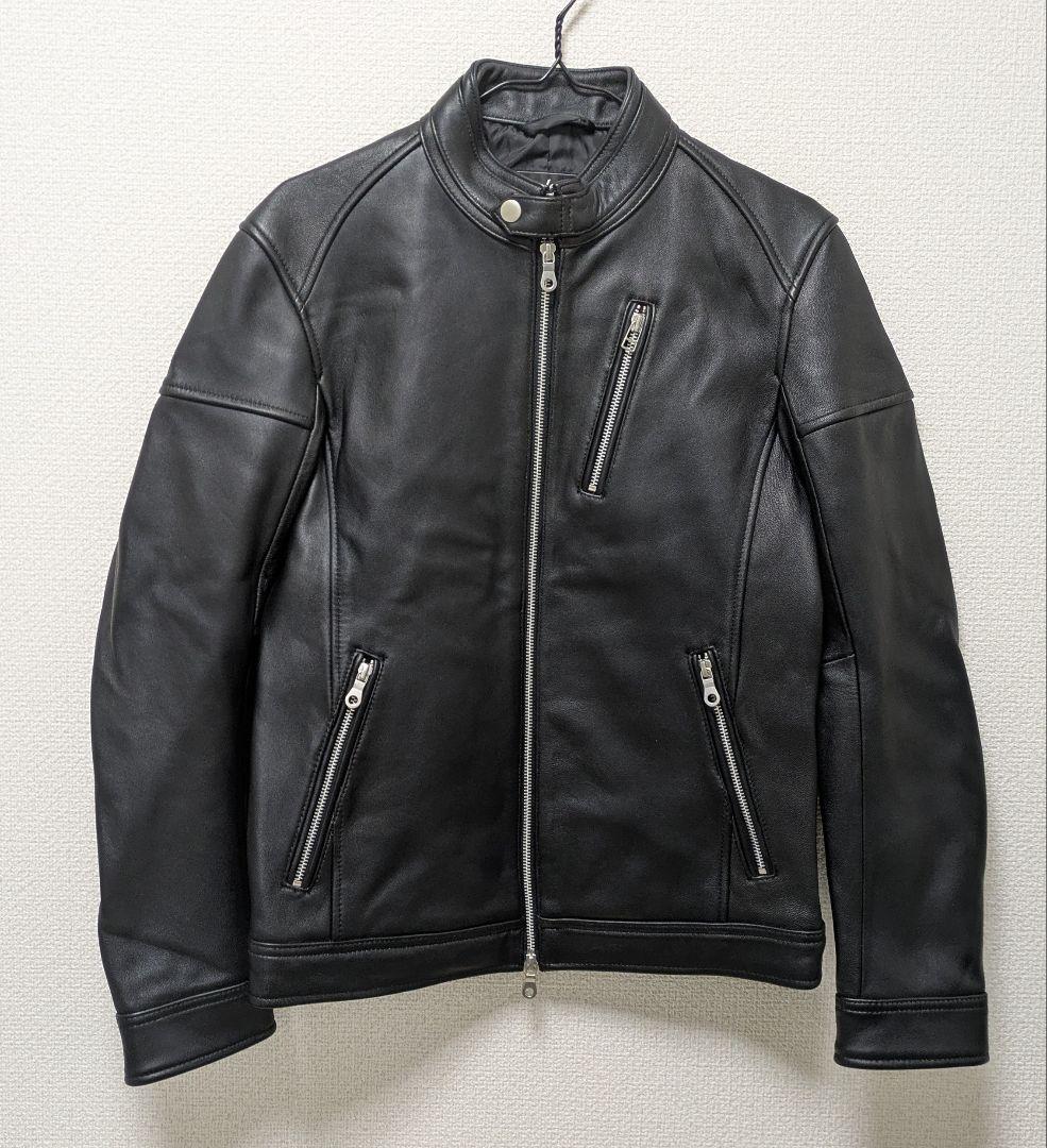 【美品】RATTLE-TRAP シングルライダース　レザージャケット　Mサイズ ラトルトラップ RattleTrap シングルライダースレザージャケット