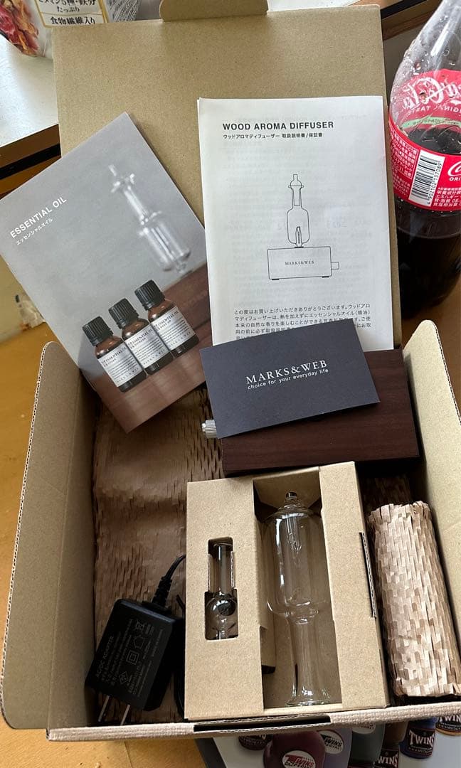 ウッドアロマディフューザー DULTON（ダルトン） アロマディフューザー オン ザ ロックス