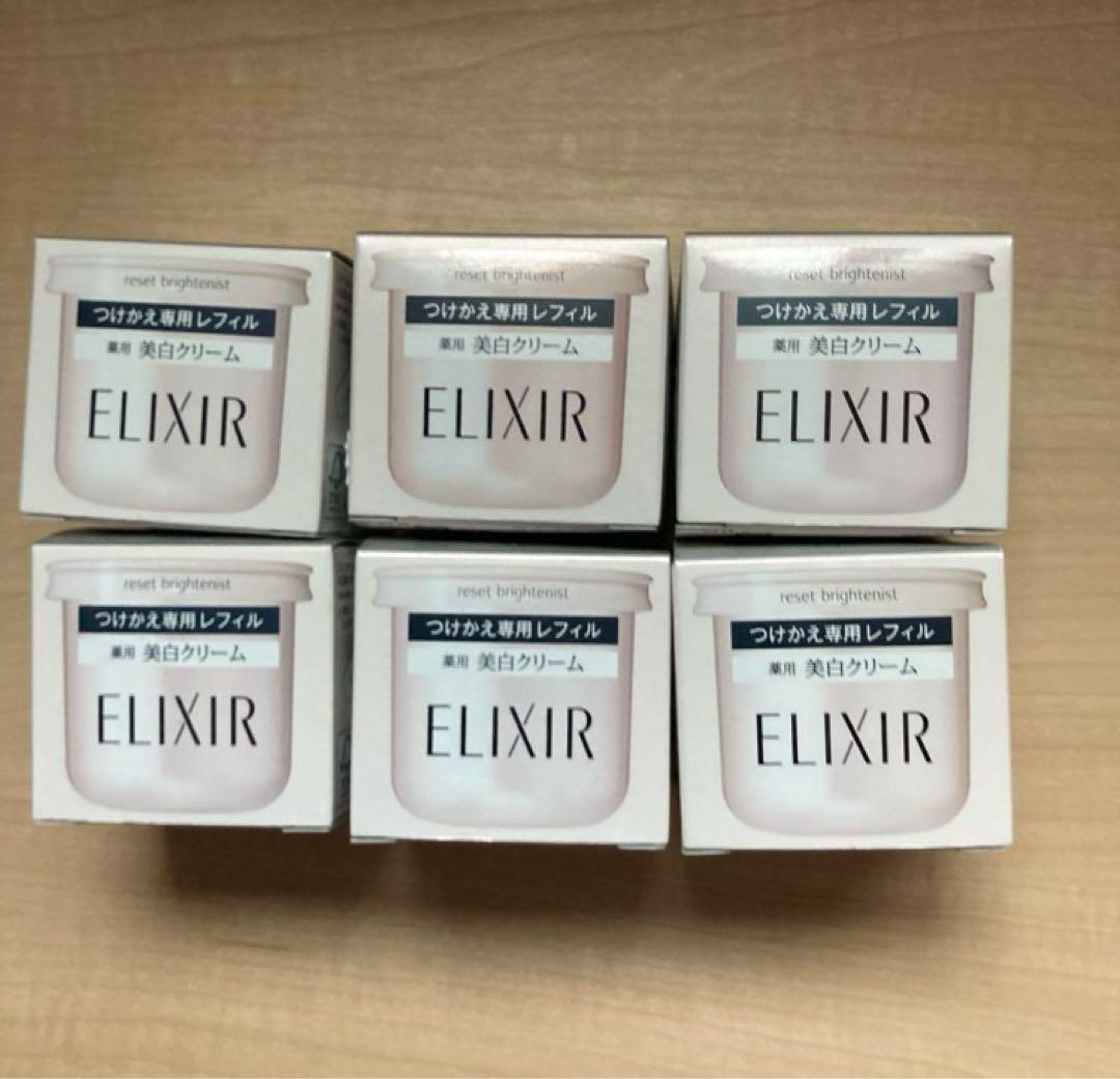 エリクシールホワイトリセットブライトニスト40g レフィル６個セット