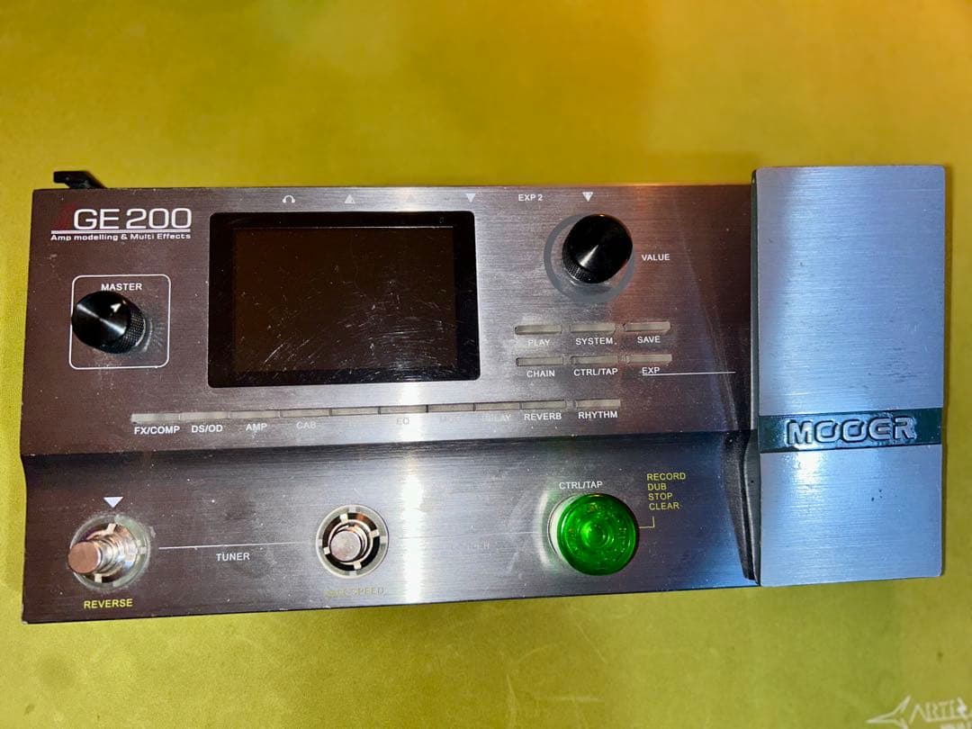 Mooer GE200 アンプモデリング マルチエフェクター Mooer GE200 Pro