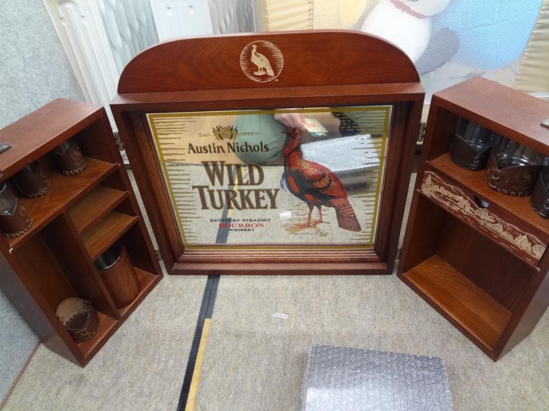 ワイルドターキーノベルティミニバー【極希少品】 キャビネットツール セット