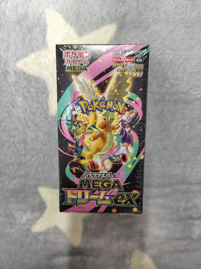 ポケモンカードゲーム MEGA ドリームex1BOX 新品未開封品シュリンク付き ポケモンカードゲーム 【シュリンク付き】ポケモンカードゲーム MEGA