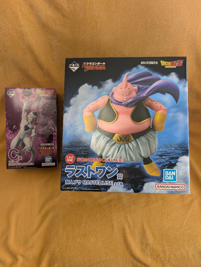 一番くじ ドラゴンボール ラストワン賞　魔人ブウ＆ C賞 フリーザ　フィギュア ドラゴンボール BATTLE OF THE SUPER SAIYAN ラストワン 魔人ブウ
