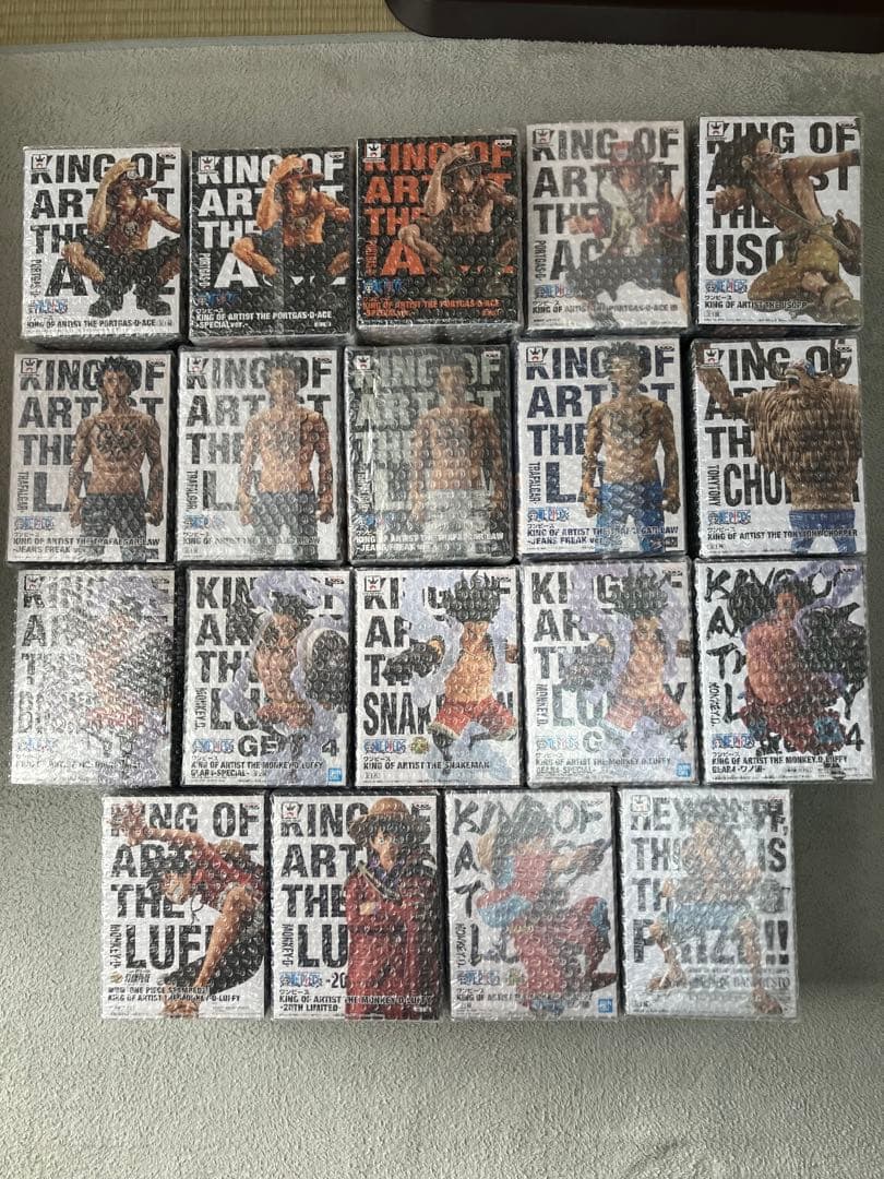 king of artist フィギュアセット 全19体