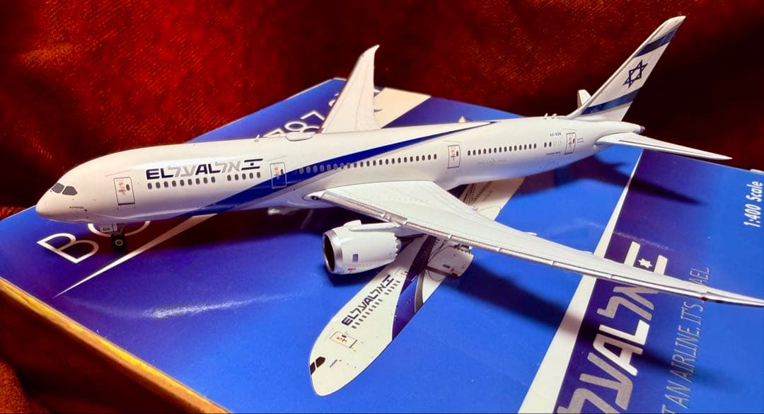 エルアル航空 ボーイング787-9 1/400 イスラエル EL AL 11951 Phoenix ELAL / エル・アル航空/イスラエル B787-9 4X-EDN 1:400