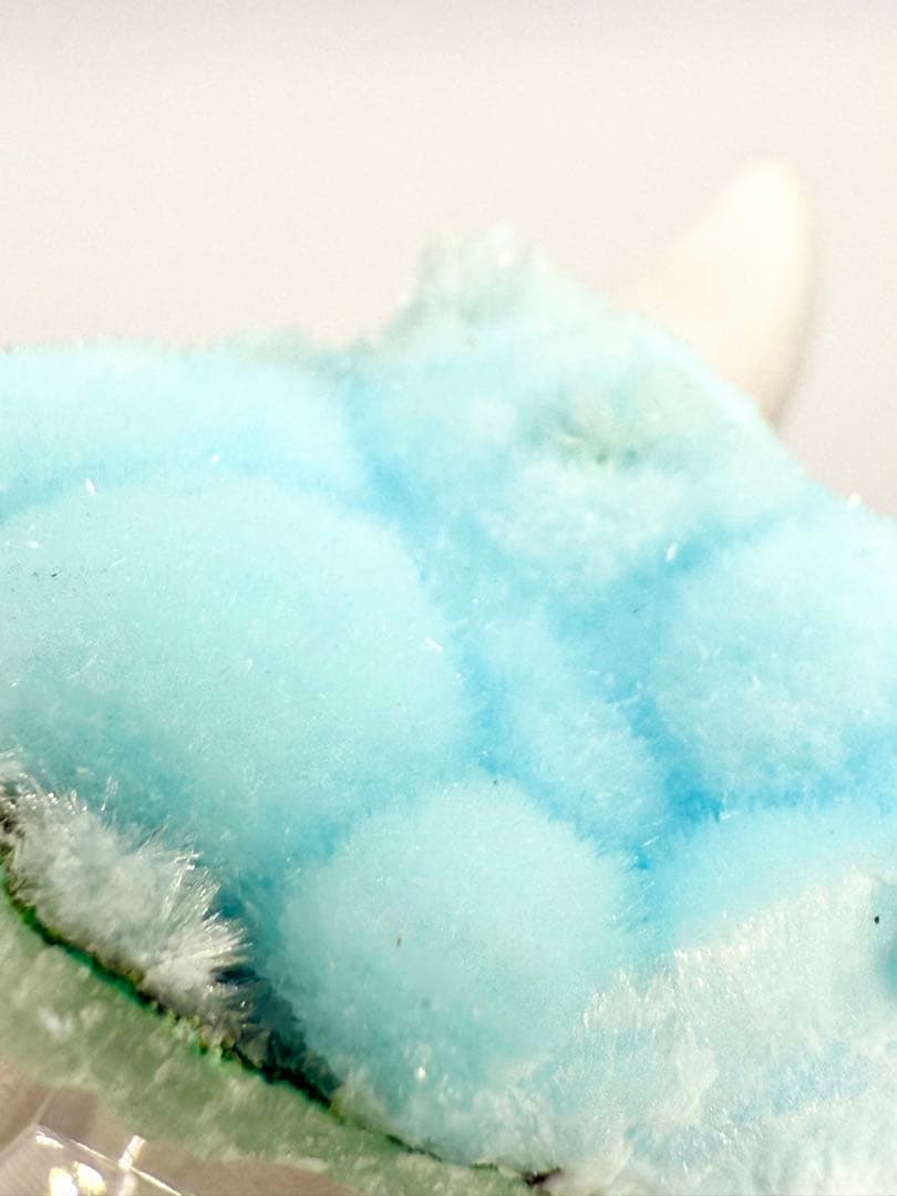 ブルーアラゴナイト　霞石　原石　鉱物　標本　天然石　石