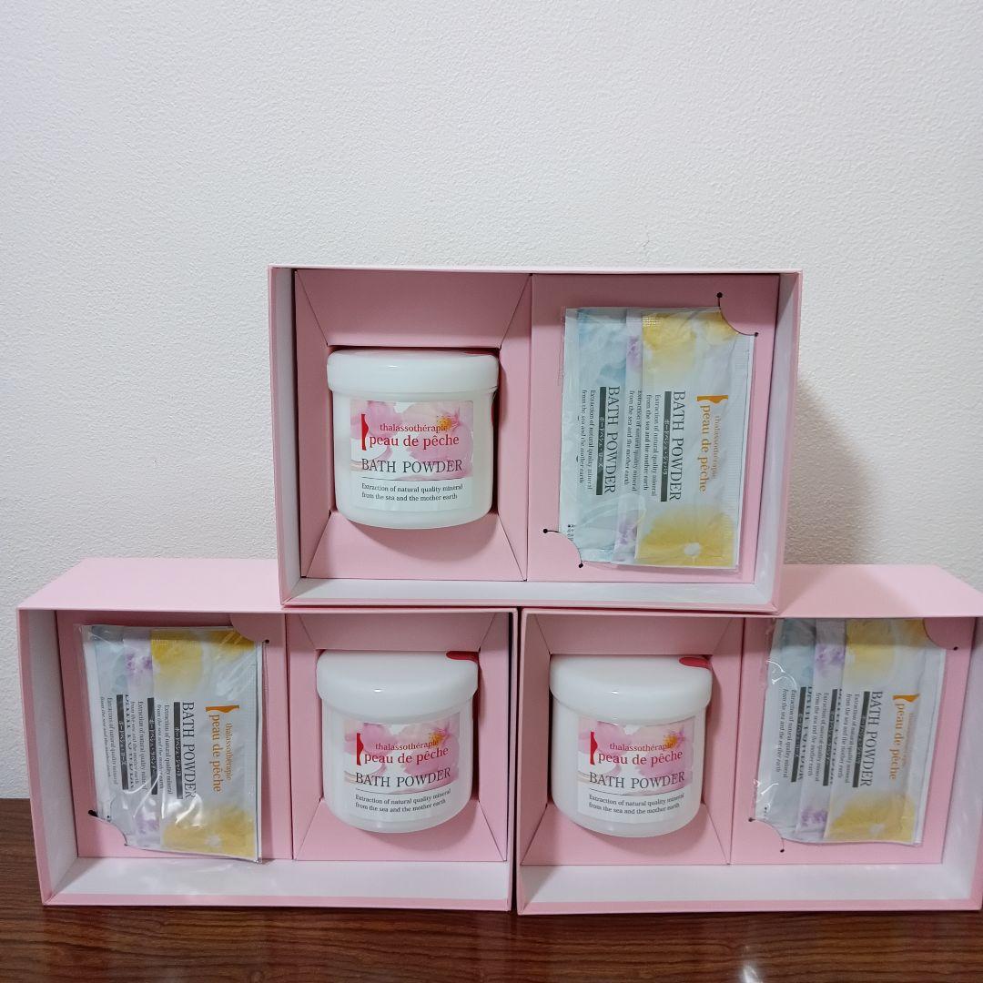 A⑨　ポードペシェ バスパウダー 350g×3箱　25g×9個　入浴用化粧品 Amazon | ポードペシェ・バスパウダー350g | ポードペシェ | バス