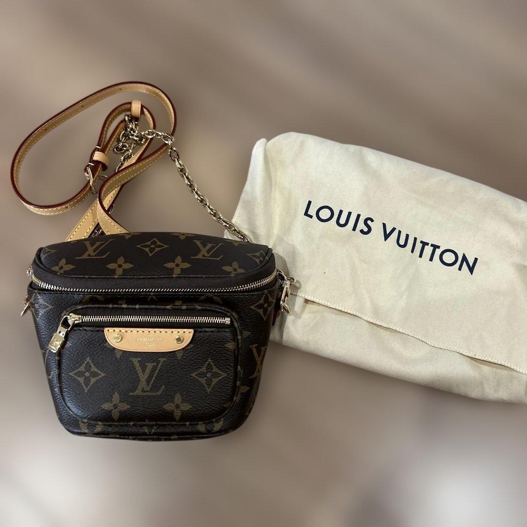 新品未使用　Louis Vuitton モノグラム ミニバムバッグ 2Way 入手困難》LOUIS VUITTON モノグラム ミニ バムバッグ 2WAY (Louis