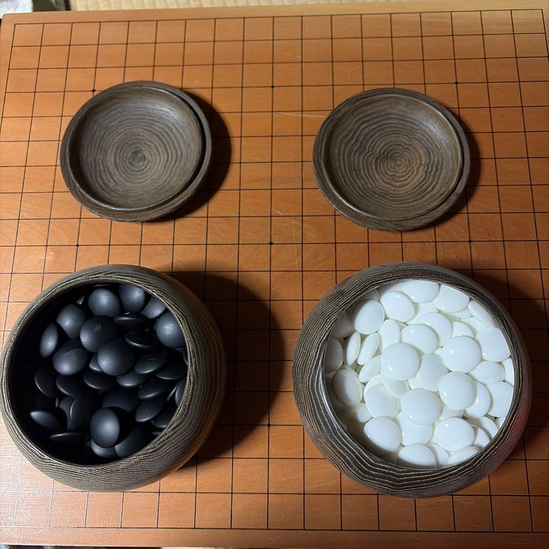 囲碁 台and石セット