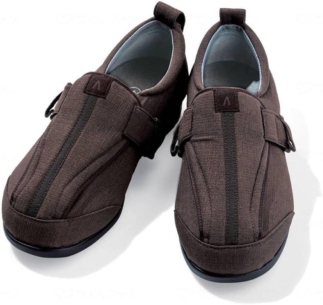 TOKUTAKE ブラウン スリッポンシューズ