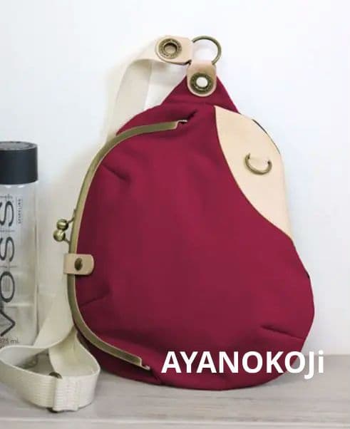 AYANOKOJi がま口まめボディバッグ Beans