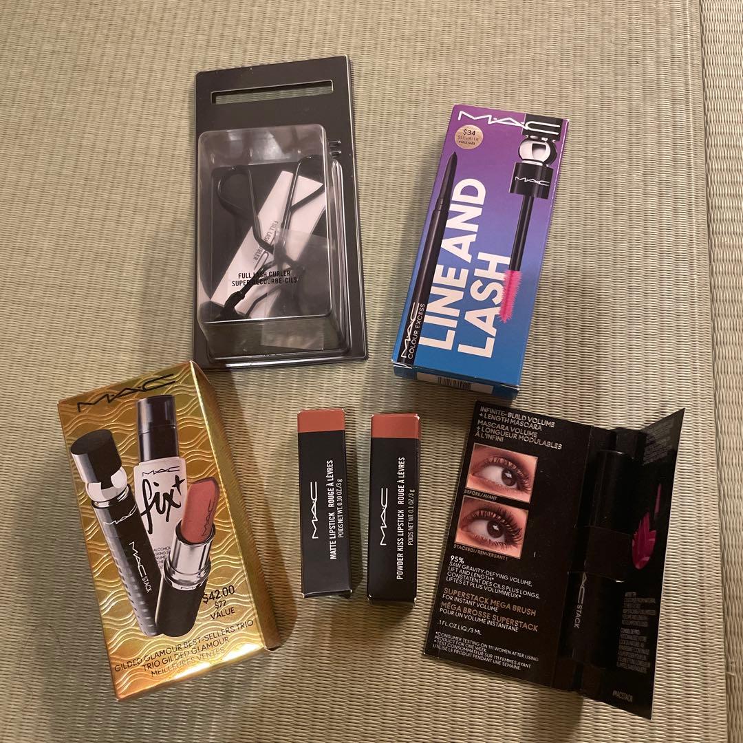 MAC コスメセット リップ・アイライナー・マスカラ