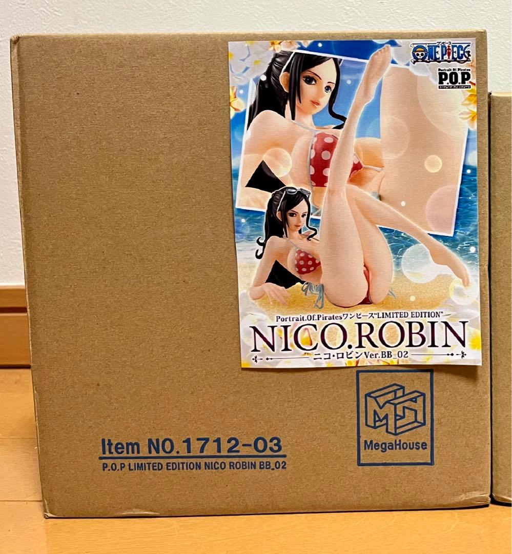 【新品輸送箱未開封】ワンピース　ニコ・ロビンP.O.P ver.BB 02
