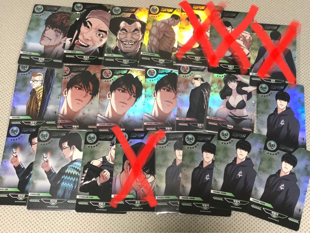 【値下げ中】外見至上主義　トレカ　1枚からバラ売り可能　値段は商品説明に記載 値下げ中】外見至上主義 トレカ 1枚からバラ売り可能 値段は商品説明に