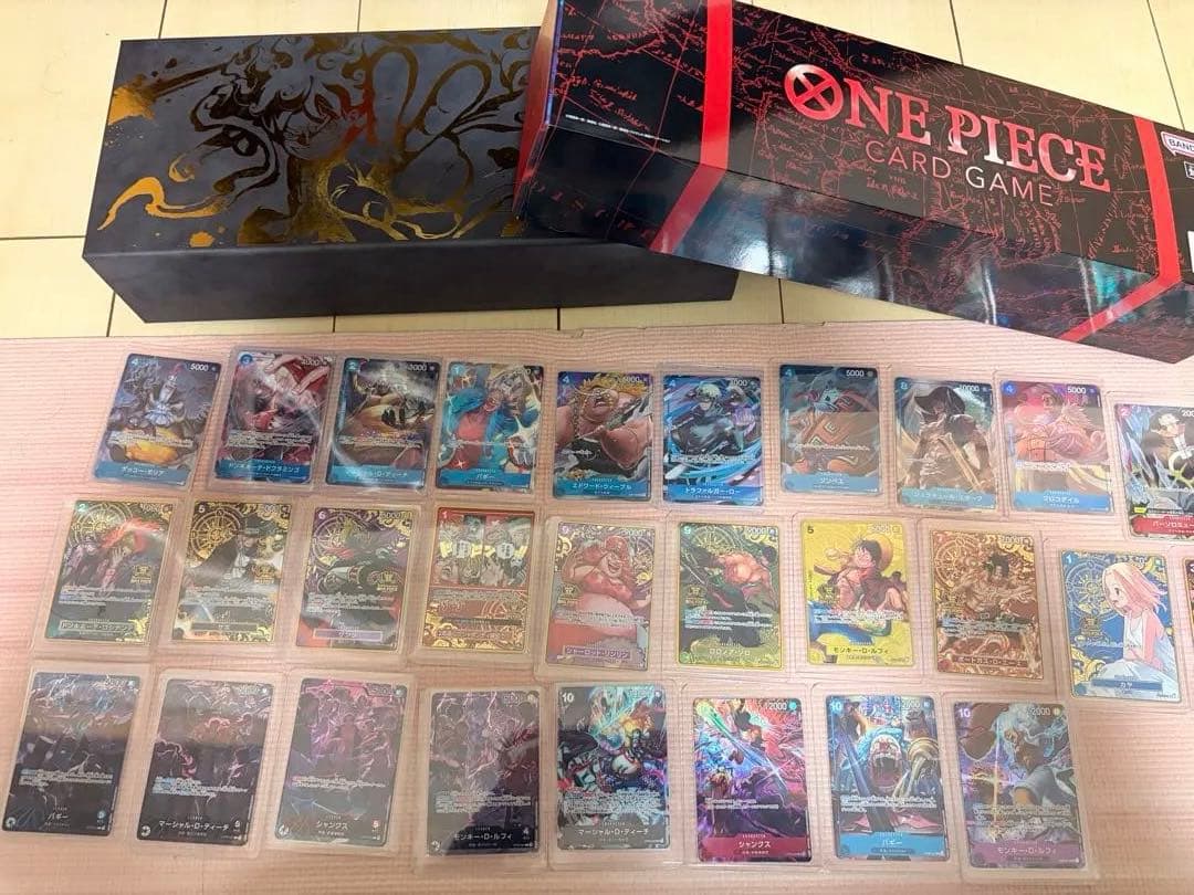 ワンピースカード2ndanniversaryセット 中国、英語、日本、3種セット 未開封】ONE PIECE カードゲーム 【英語イラスト版日本語仕様2nd