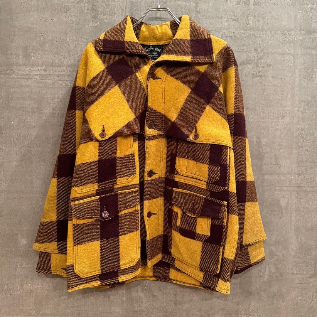 t*u様 1950s White Stag Mackinaw Cruiser J