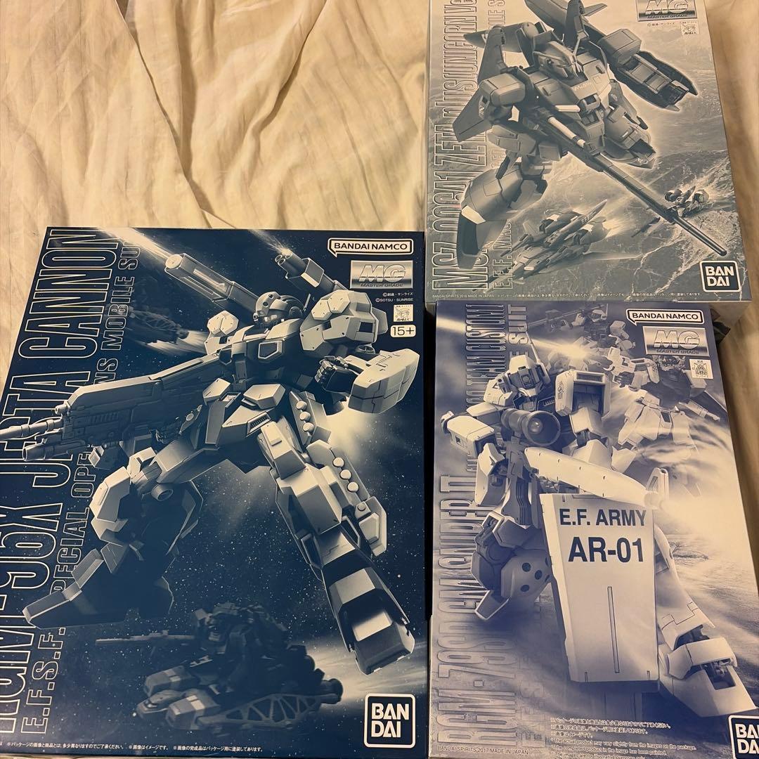 あ*ん様 バンダイ MGシリーズ ガンプラ セット