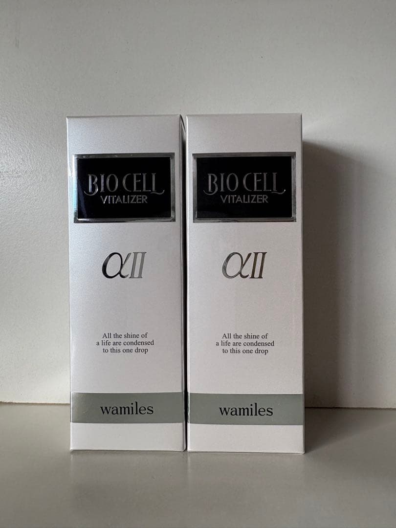 ワミレスビオセルバイタライザーαII 38㎖✖️2 楽天市場】【複数購入 割引クーポン配布中】ワミレス ビオセル バイタ