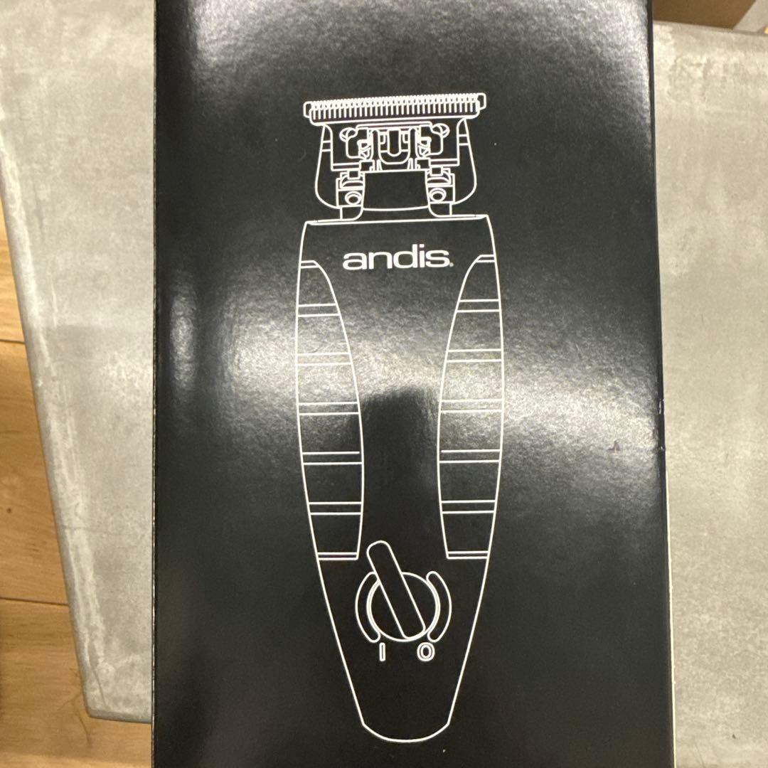 andis トリマー　充電器付き ブラック