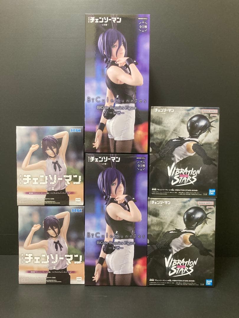 劇場版チェンソーマン レゼ篇 レゼ ボム 6点フィギュアセット 劇場版『チェンソーマン レゼ篇』 VIBRATION STARS-BOMB-│株式会社