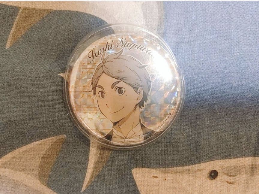 ハイキュー コンサート 菅原 菅原孝支 缶バッジ キャラバッジ